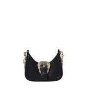 Versace Jeans Couture Buckle Mini Black Crossbody Bags