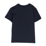 Neil Barrett Kids Thunderbolt Logo Dark Blue T-Shirt