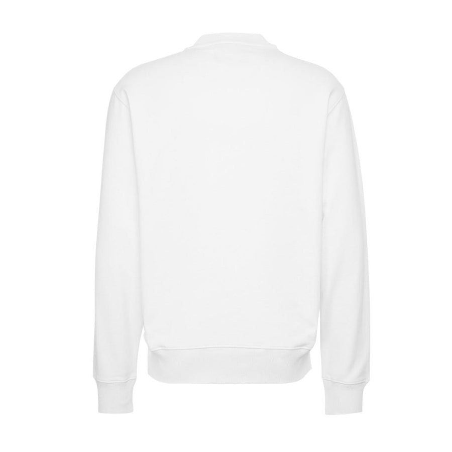 Versace Jeans Couture Sun Garland Logo White Sweatshirt