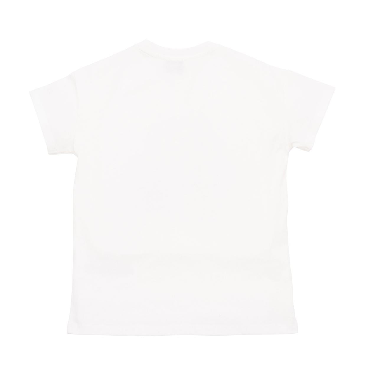 Kenzo Kids White Tropical Jungle Print T-Shirt