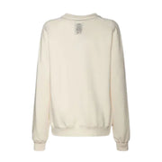 MSGM Cream Fantastic Green Earth Sweatshirt