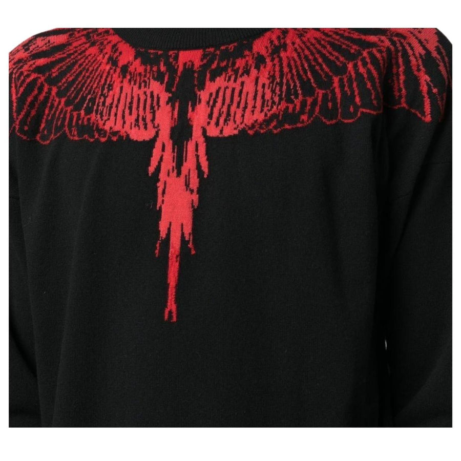 Marcelo Burlon Icon Wings  Black Knit