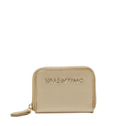 Valentino Bags Oro Small Divina Zip Round Purse