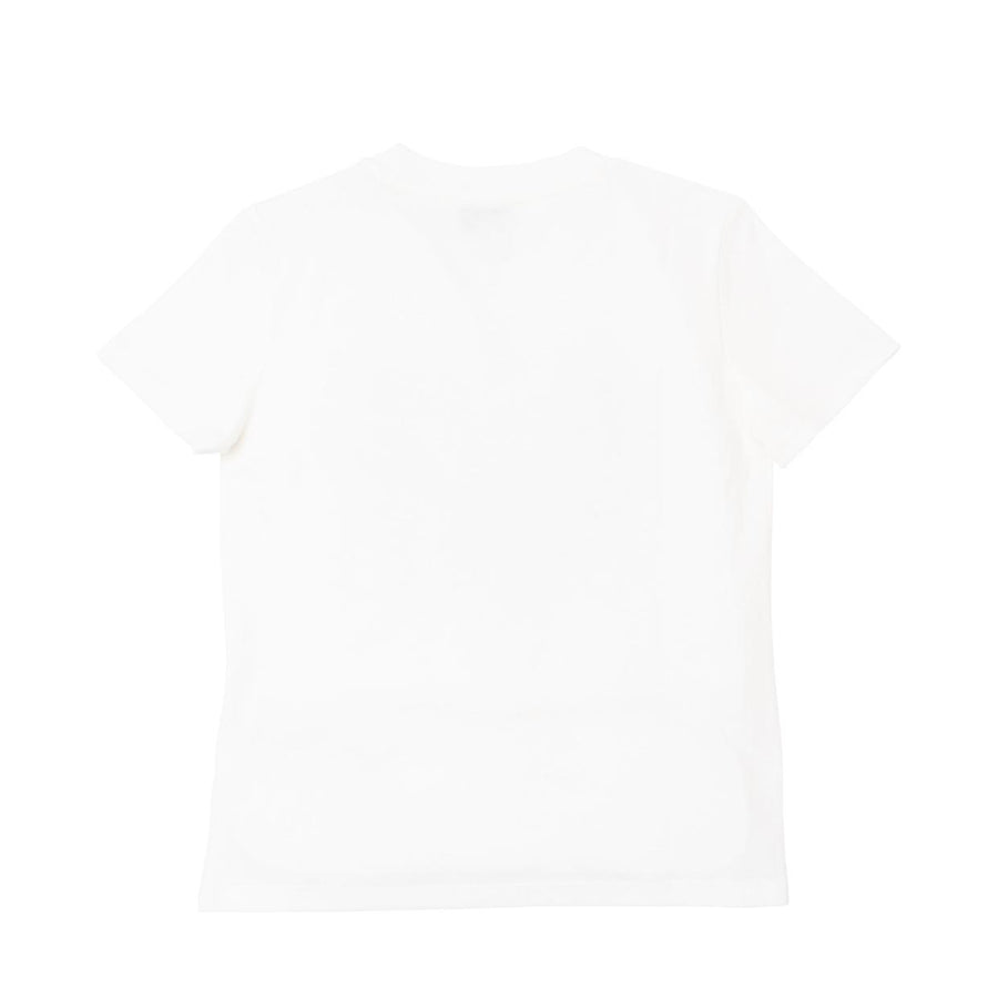 Kenzo Kids White Elephant Print T-Shirt
