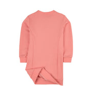 Balmain Kids Pink Logo Sweater Dress
