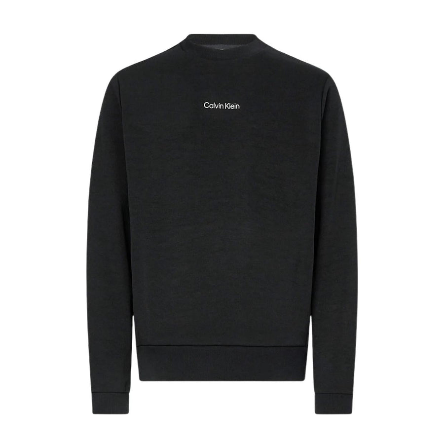 Calvin Klein Black Interlock Micro Logo Sweatshirt