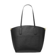 Michael Kors Black Jane Leather Large Tote Bag