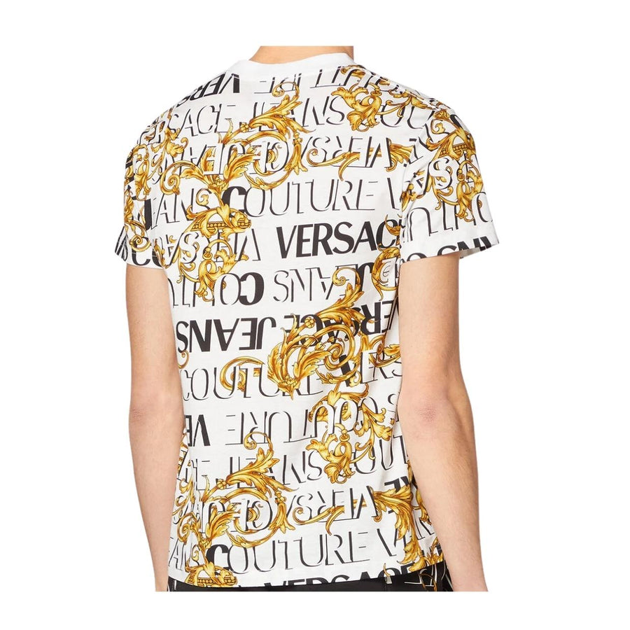 Versace Jeans Couture Print Logo Baroque T-Shirt