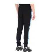 Versace Jeans Couture Black Print Logo Tape Jogging Bottoms