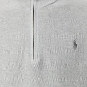 Ralph Lauren Grey Half Zip Logo Sweatshirt