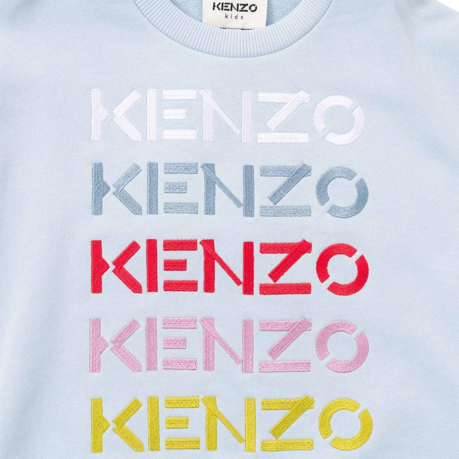 Kenzo Kids Multi-Coloured Repeat Logo Sweatshirt