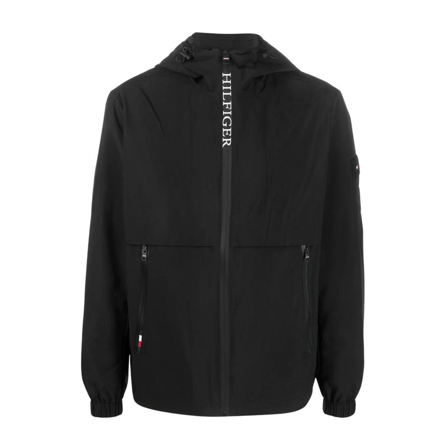 Tommy Hilfiger TH Protect Black Hooded Jacket