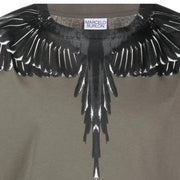 Marcelo Burlon Icon Wings Khaki T-Shirt
