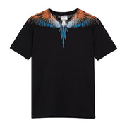 Marcelo Burlon Kids Printed Wings Black T-Shirt