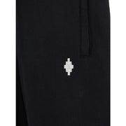 Marcelo Burlon Cross Logo Black Sweatpants