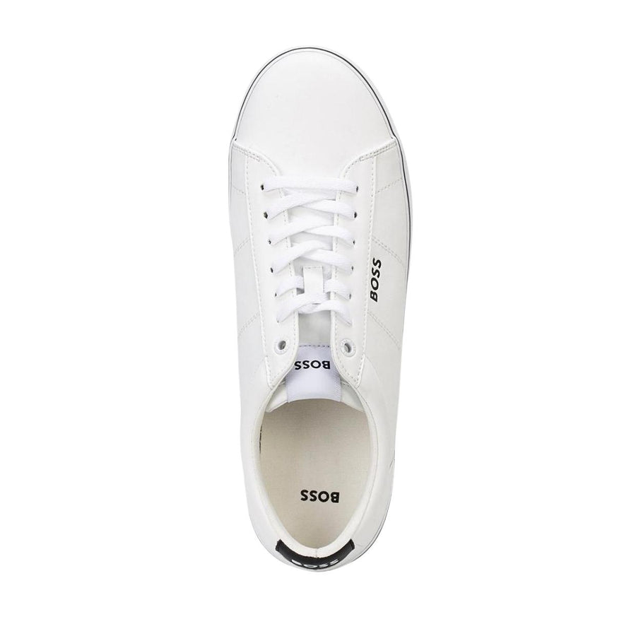 BOSS Jodie Low Profile White Trainers