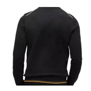 BOSS Ritom Curved Logo Black Sweater