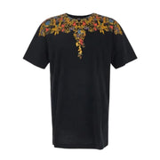 Marcelo Burlon Flower Wing Black T-Shirt