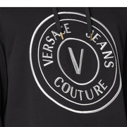 Versace Jeans Couture Black V Emblem Hoodie