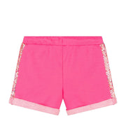 Billieblush Pink Sequins Shorts