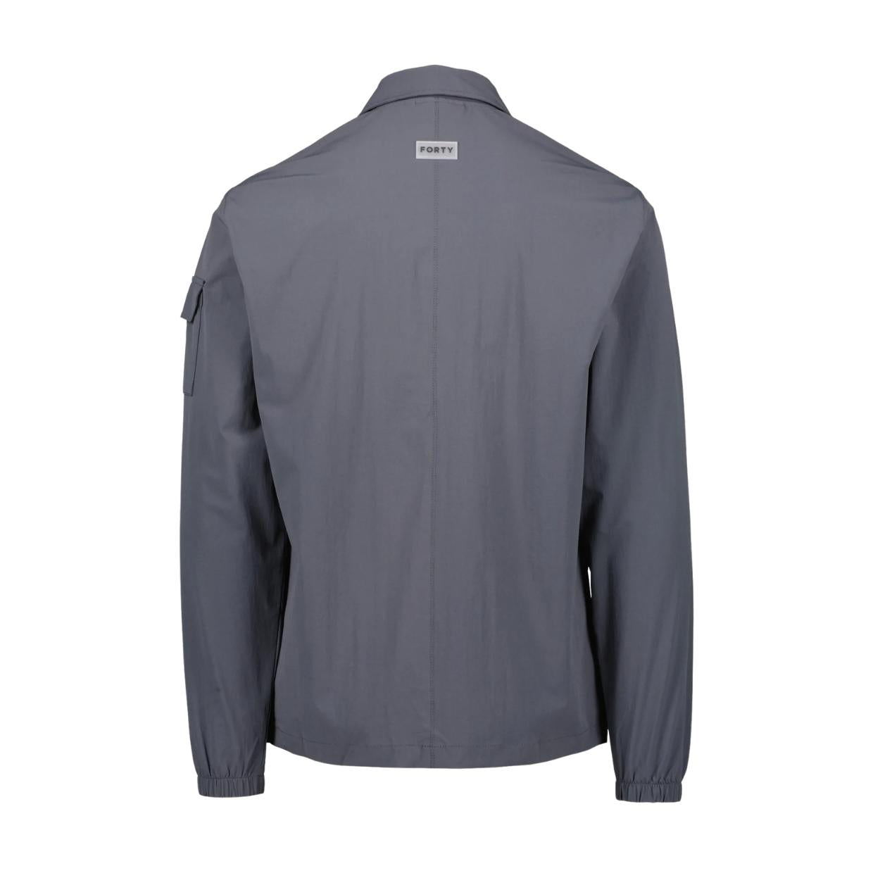 Forty Callan Grey Shirt Jacket