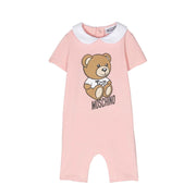Moschino Baby Pink Teddy Bear Romper