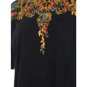 Marcelo Burlon Flower Wing Black T-Shirt