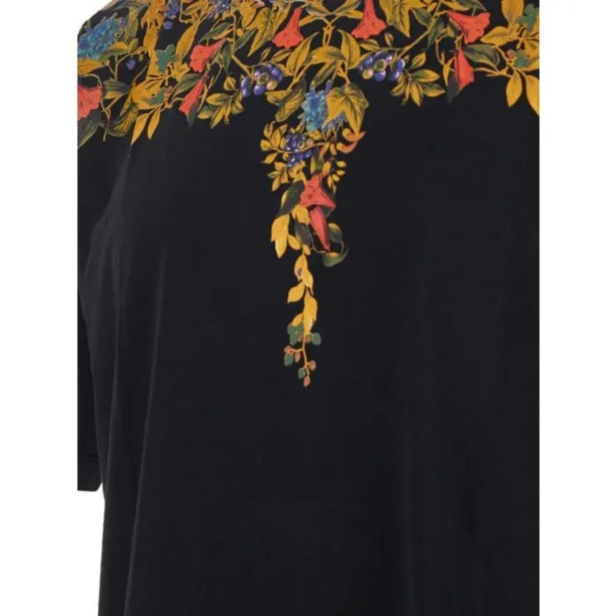 Marcelo Burlon Flower Wing Black T-Shirt