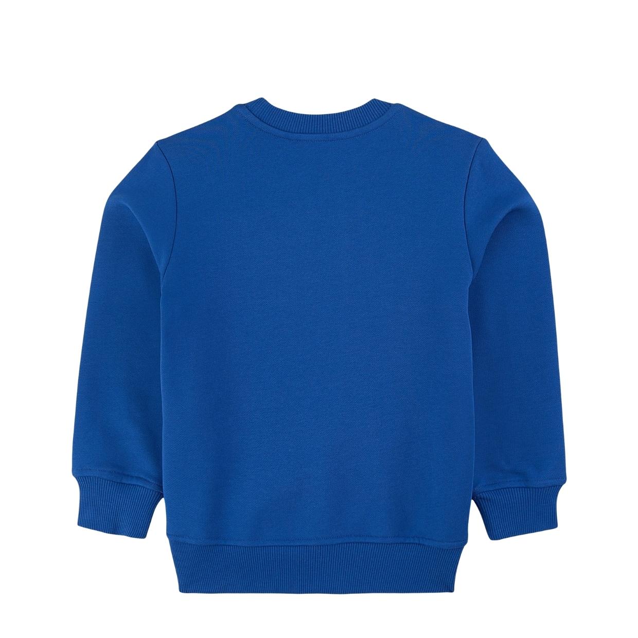 Moschino Kids Blue Logo Sweatshirt