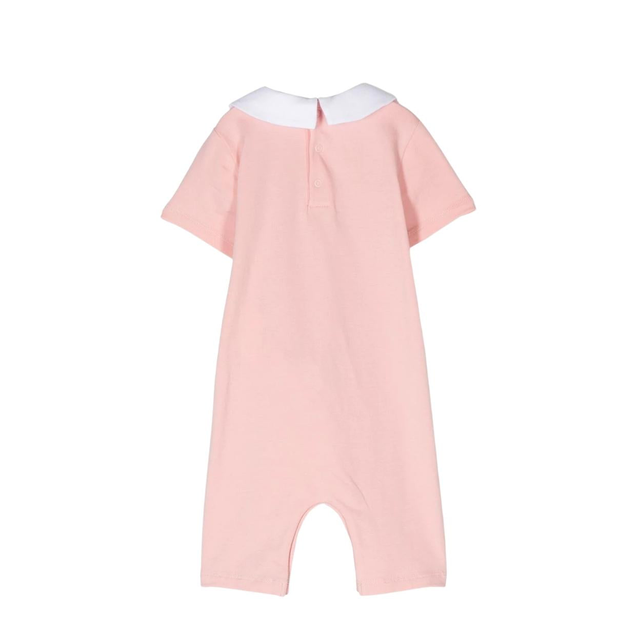 Moschino Baby Pink Teddy Bear Romper