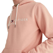 Tommy Hilfiger Pink Logo Fleece Hoodie