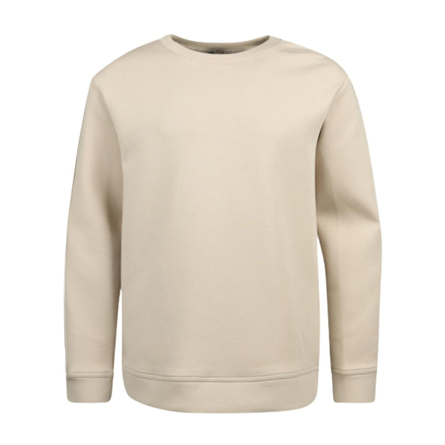 Emporio Armani Junior Logo Taping Beige Sweatshirt