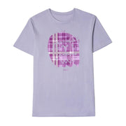 Forty Tartan Monster Logo Breachan Lilac T-Shirt