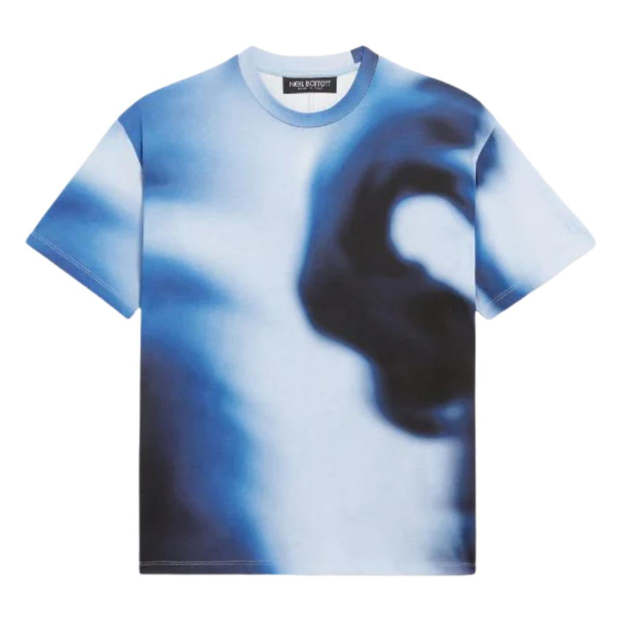 Neil Barrett Blue Blurred Dancers T-Shirt