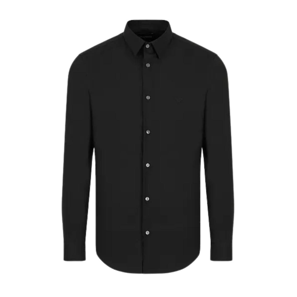 Black armani shop shirts for mens
