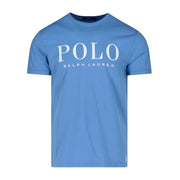 Ralph Lauren Blue Printed Logo T-Shirt