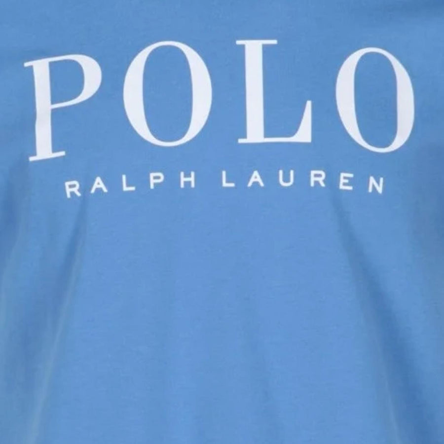 Ralph Lauren Blue Printed Logo T-Shirt