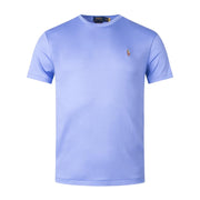 Ralph Lauren Logo Slim Fit Blue T-Shirt