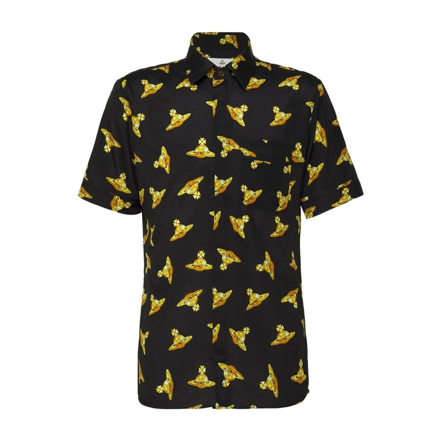Vivienne Westwood All-Over Graphic Logo Short Sleeve Shirt