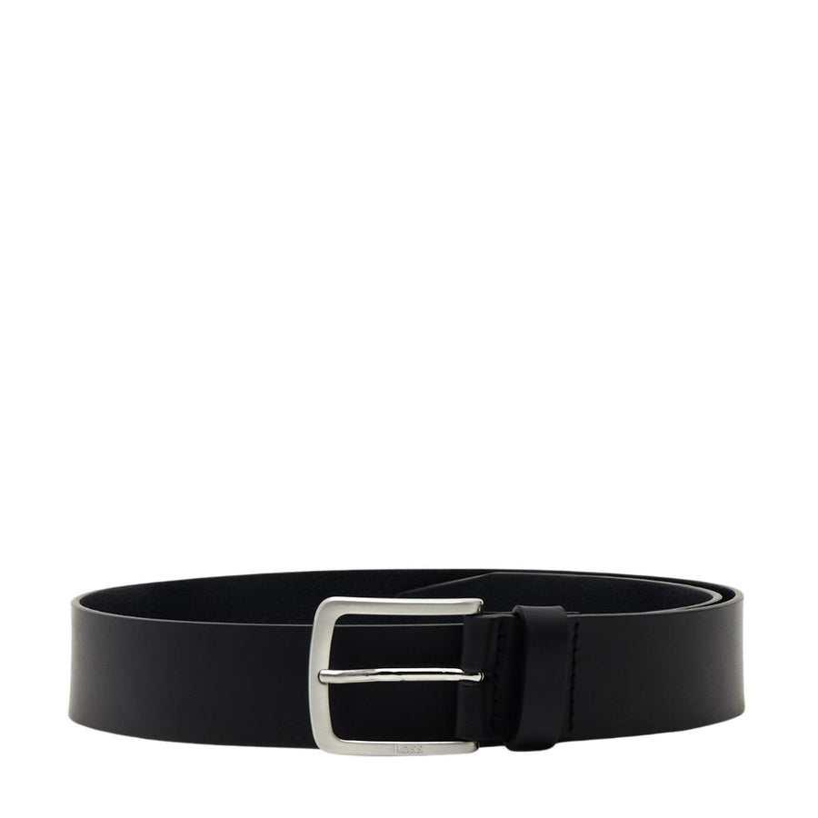 BOSS Jor-V Black Leather Belt