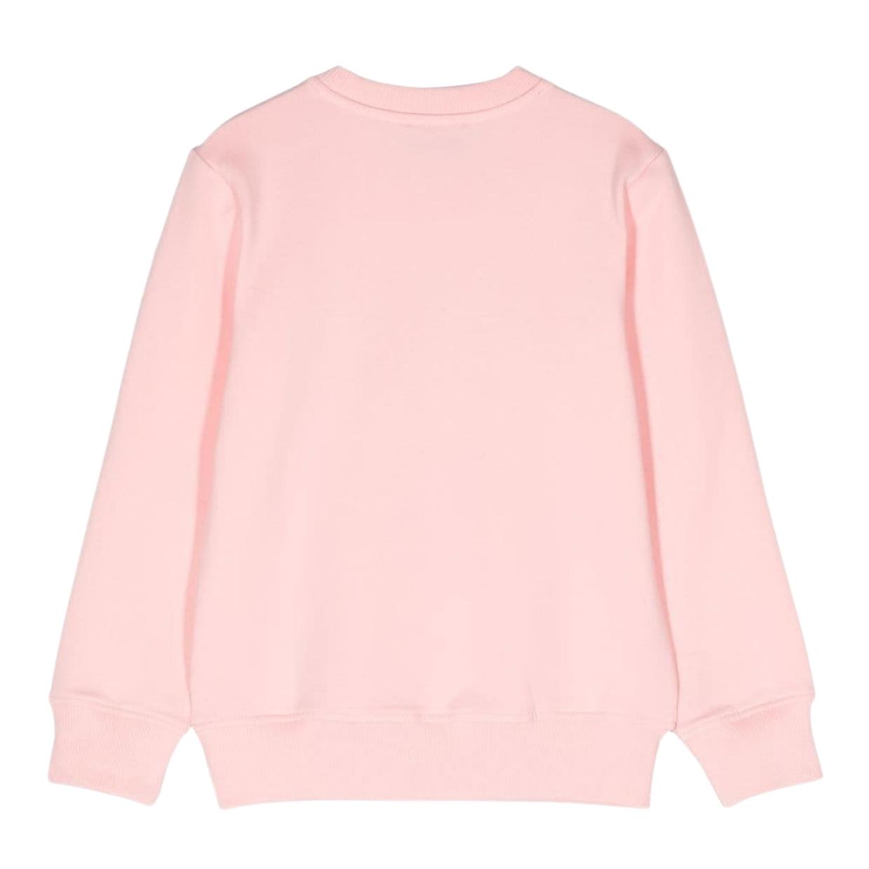 Moschino Kids Pink Teddy Bear Sweatshirt