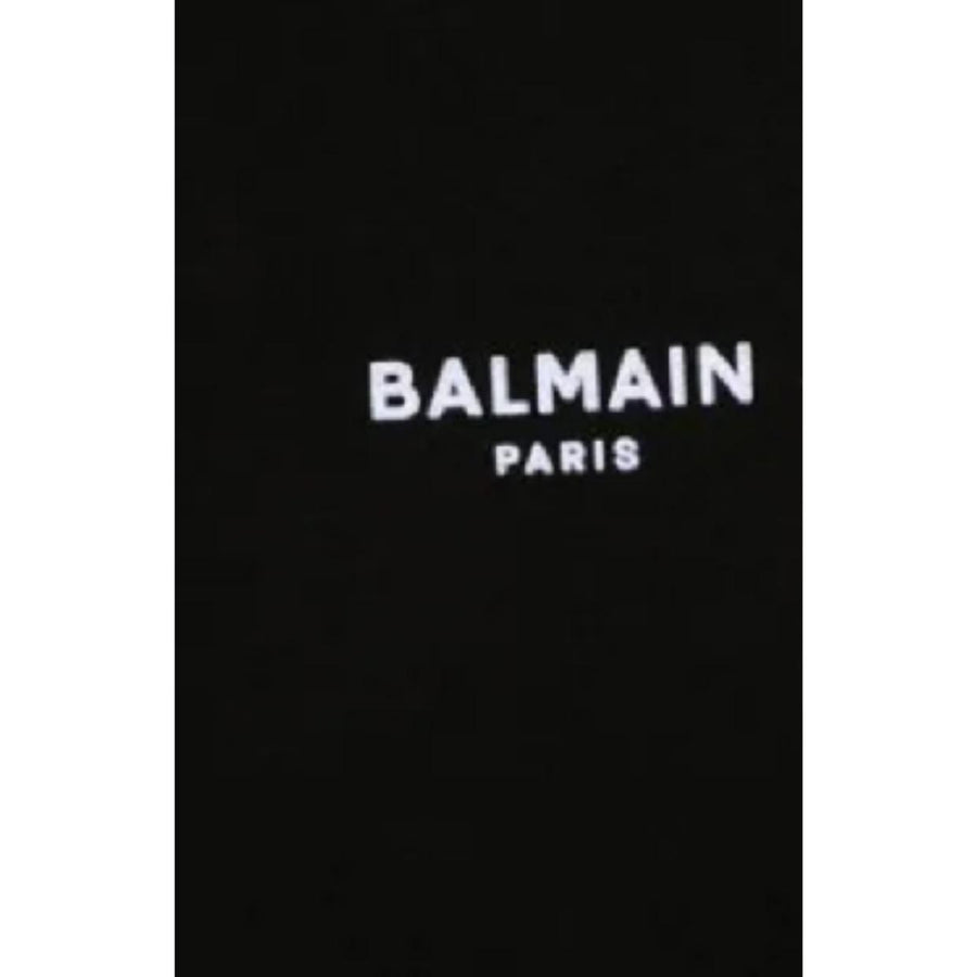 Balmain Kids Logo Black Hoodie