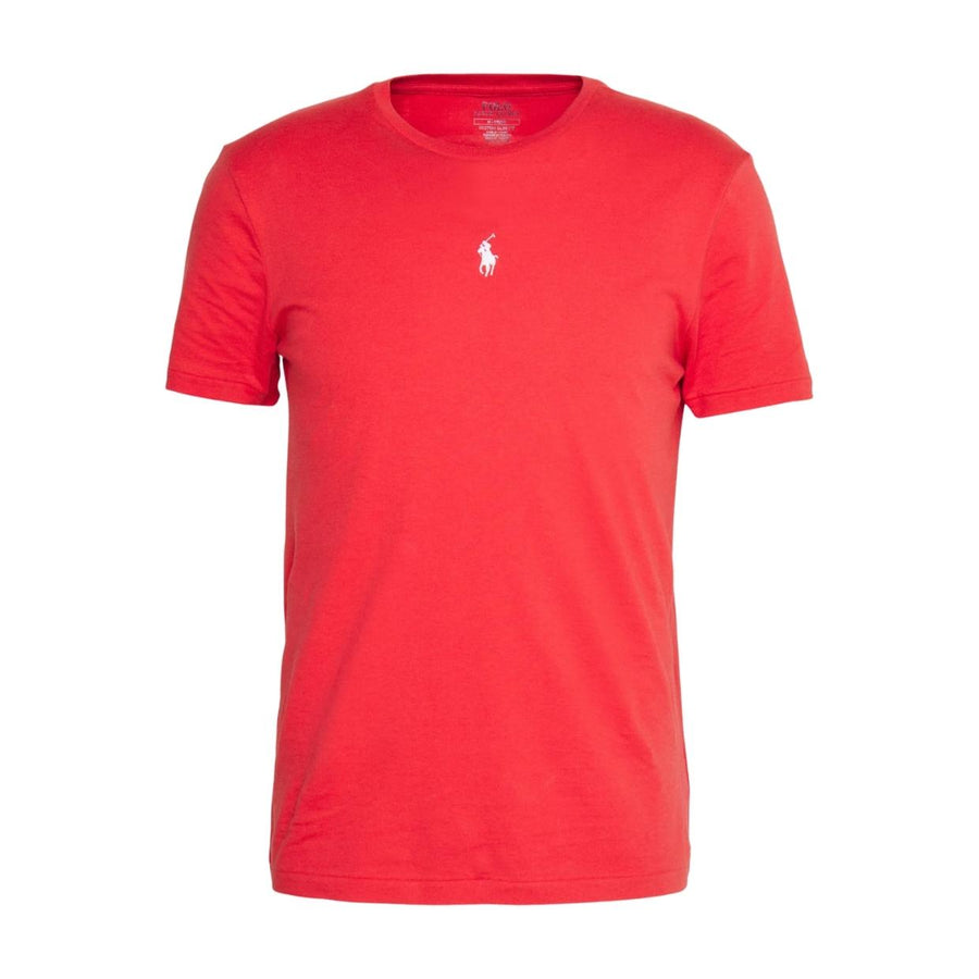 Ralph Lauren Logo Custom Slim Fit Red T-Shirt