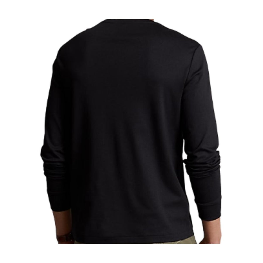 Ralph Lauren Logo Black Long Sleeve T-Shirt