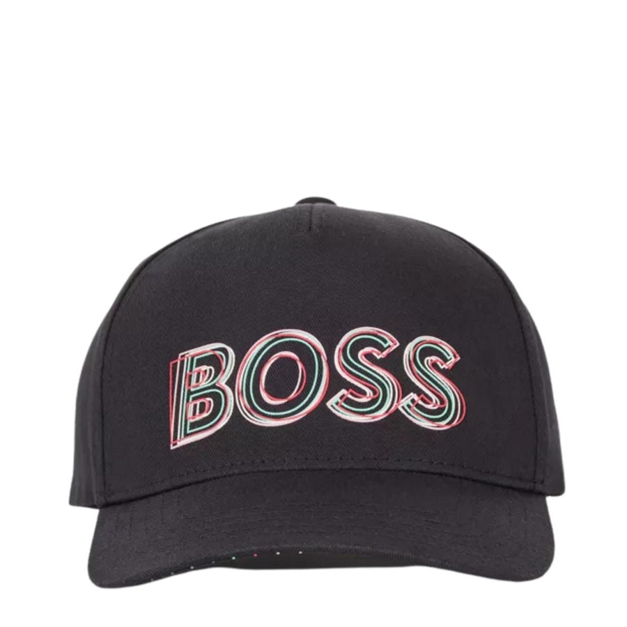 BOSS Black Multi-Coloured Logo Cap