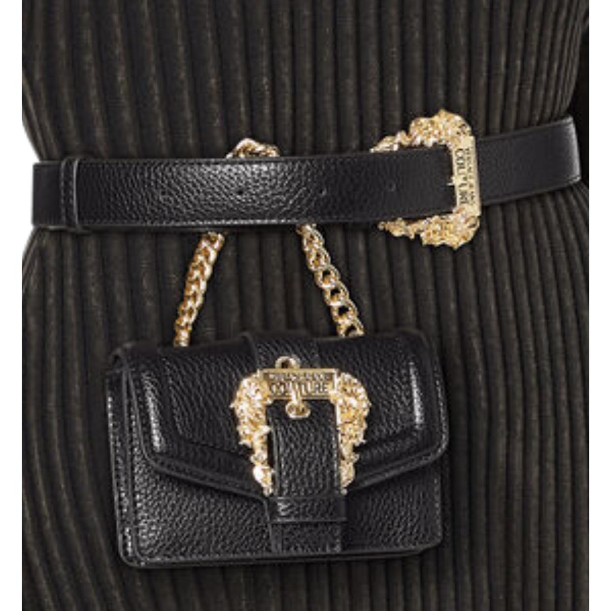 Versace Jeans Couture Baroque Buckle Bag Belt