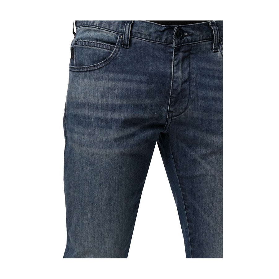 Emporio Armani Stonewashed Extra Slim-Fit Jean