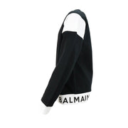 Balmain Kids Black Logo Sweatshirt