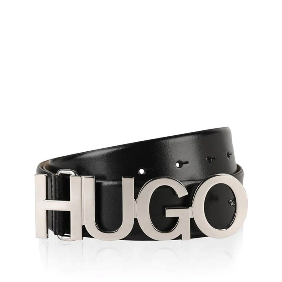 Hugo BOSS Black Silver Buckle Belt