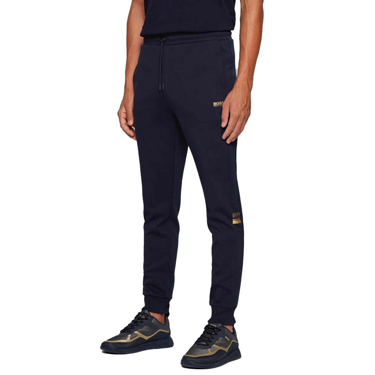 Boss halvo fleece joggers deals